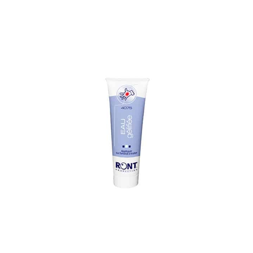 Tube operculé d'eau gélifiée destiné à remplacer l'eau en cas de brûlures 50ml FARMOR - GEL 7061 EG