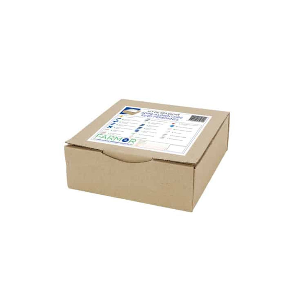 Kit de réassort Agro-Alimentaire 10/20 personnes FARMOR - KIT 9011 AG