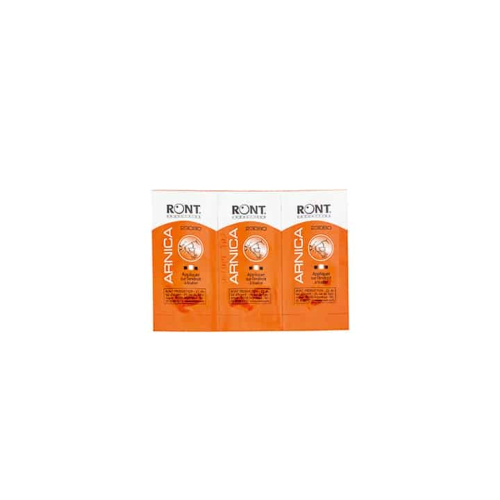 Lot de 10 trios d'arnica soit 30 sachets de 0,8 ml FARMOR - LOT 7091 AR