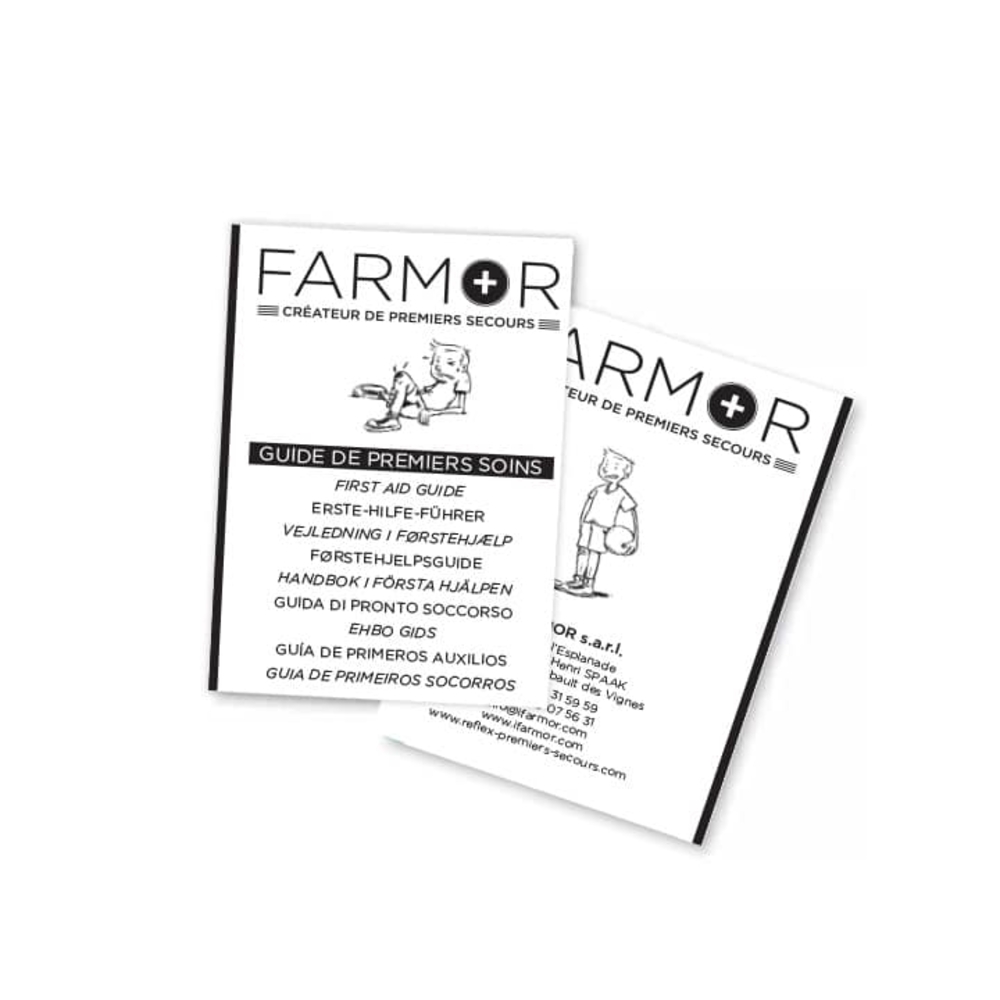 Livret 1er soins en 10 langues FARMOR - MOD 7009 NA