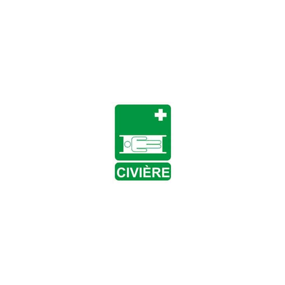 Panneau de signalisation civière rigide FARMOR - PAN 6007 CI 