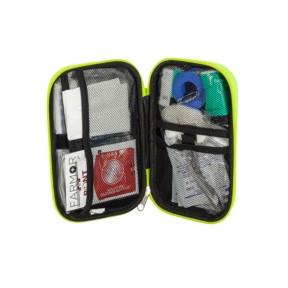 TROUSSE DE SECOURS JAUNE FLUO S S T FARMOR - TRO 8130 FLJ