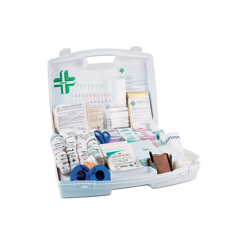 VALISE DE SECOURS MULTIRISQUES FARMOR 20 PERSONNES - VAL 1050 PP