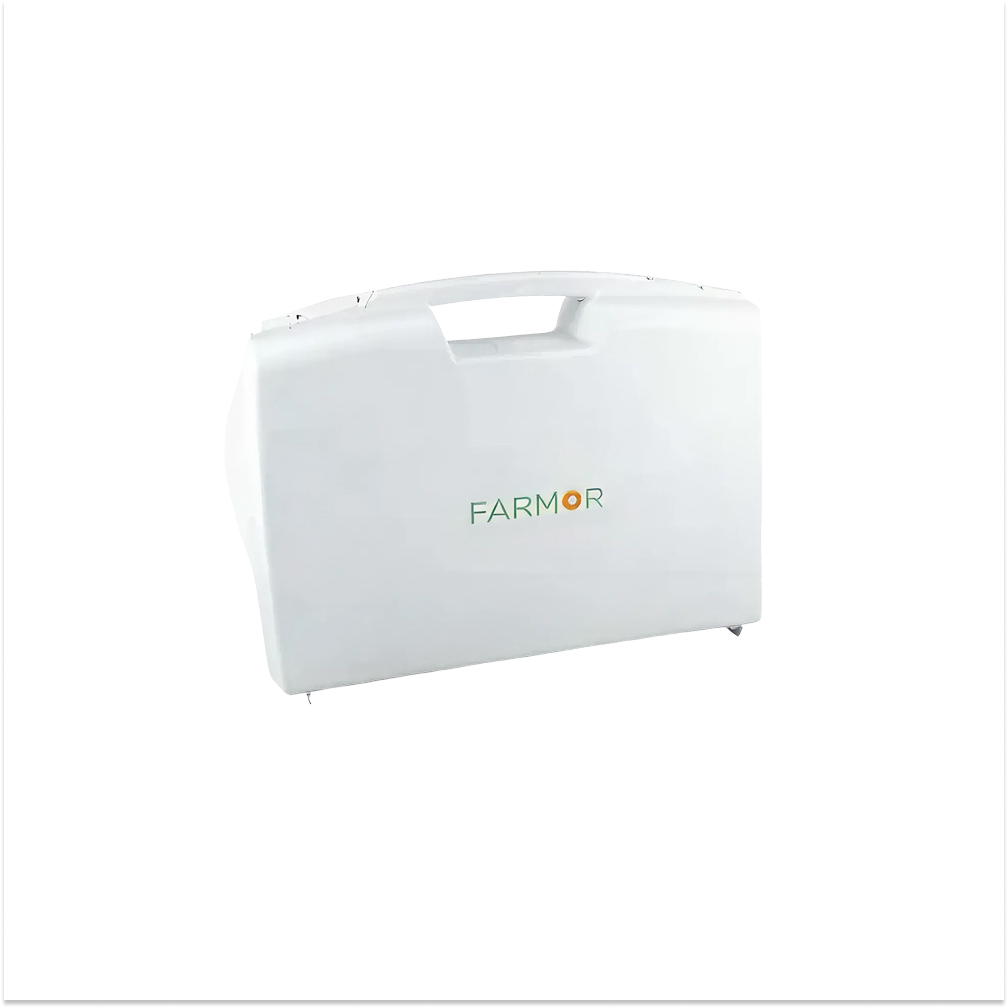 Valise de secours vide avec poignée de transport FARMOR - VAL 1051 PV