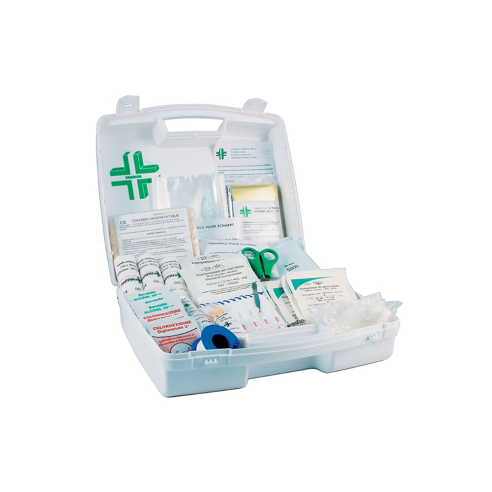 VALISE DE SECOURS FARMOR MÉDECINE DU TRAVAIL -VAL 2060 PP