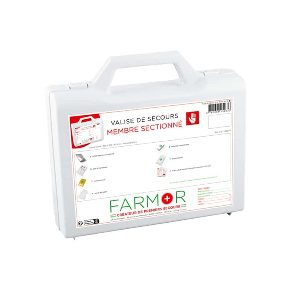 Valise de secours Membre sectionné FARMOR - VAL 2539 PP