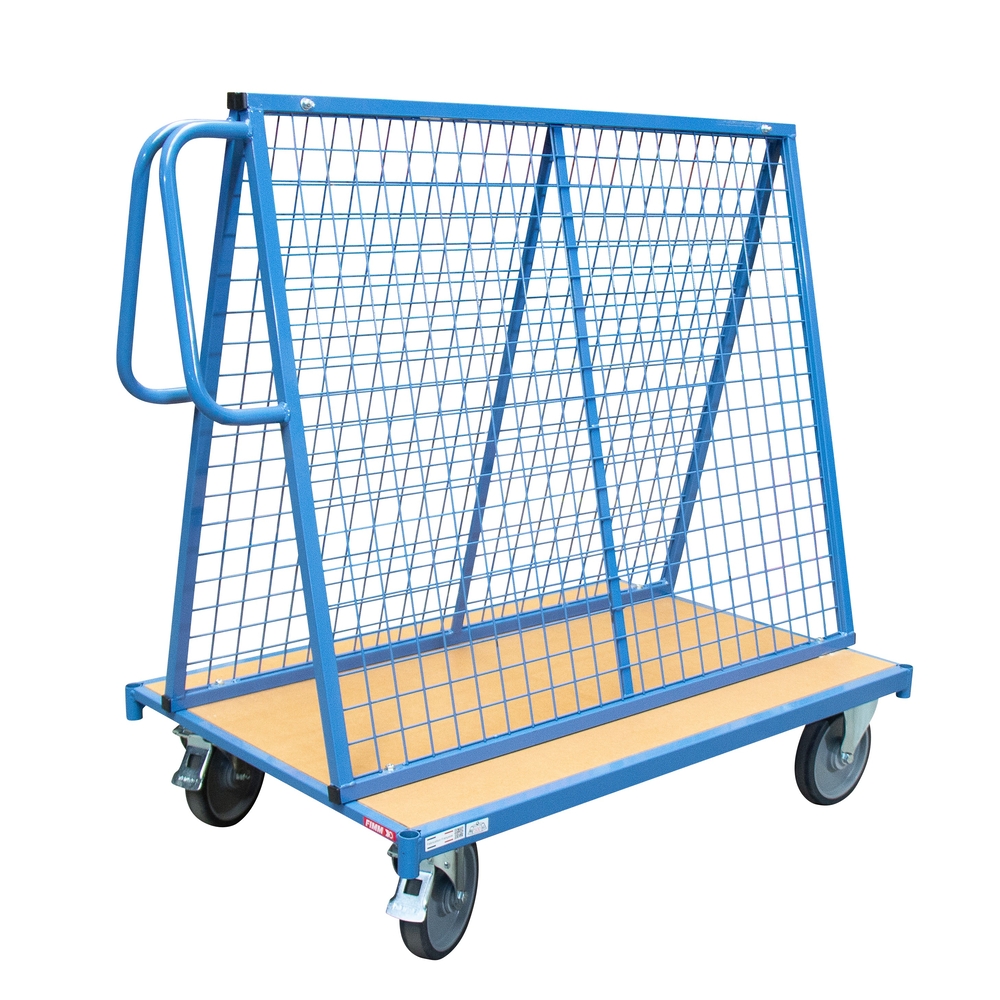 Chariot porte-outils 500 kg roues Ø 200mm gris non tachant FIMM - 800000067