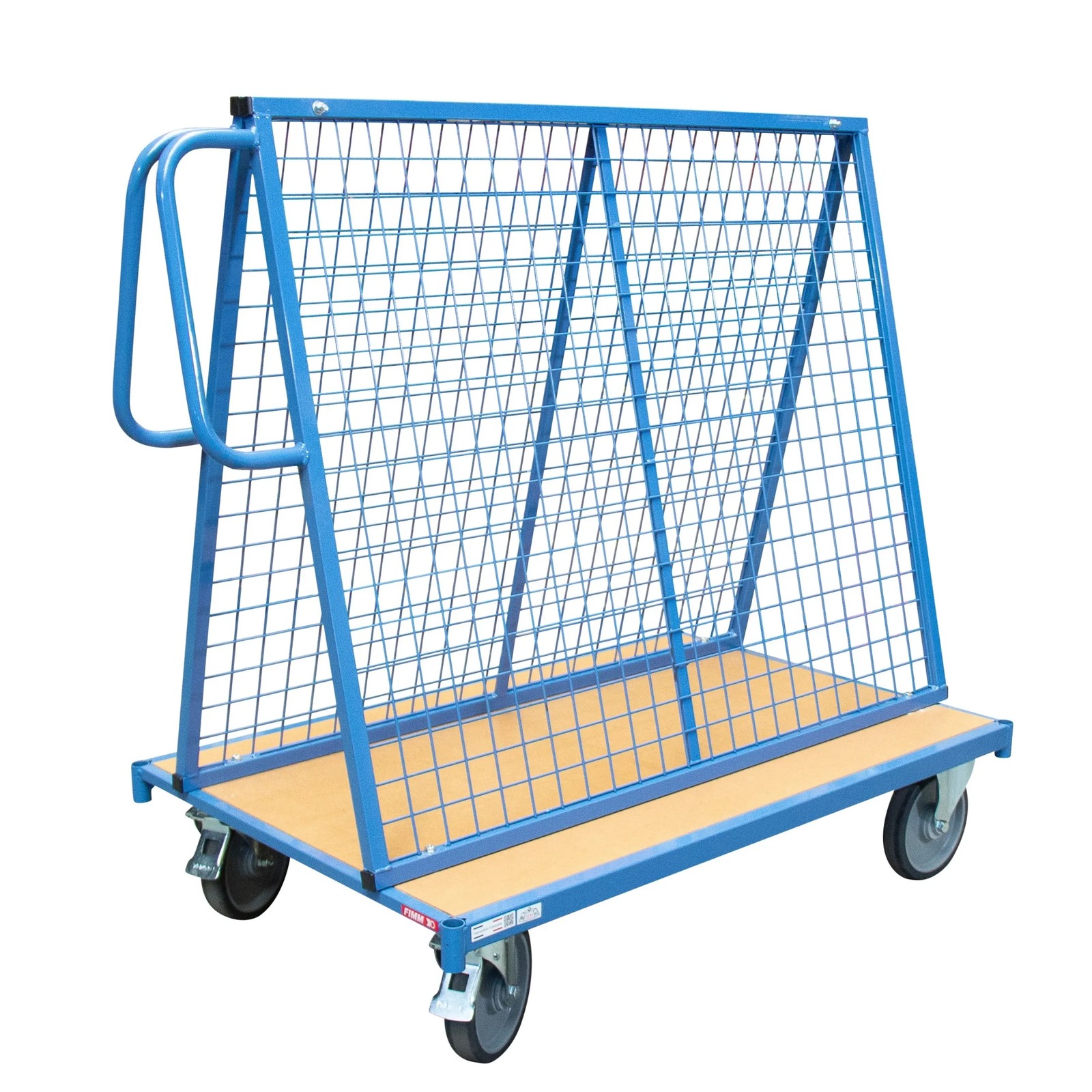 Chariot porte-outils 500 kg roues Ø 200mm gris non tachant FIMM - 800000067