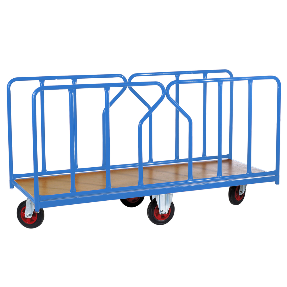 Chariot 500 kg 1800 x 800 mm 2 ridelles amovibles tube FIMM - 800005343