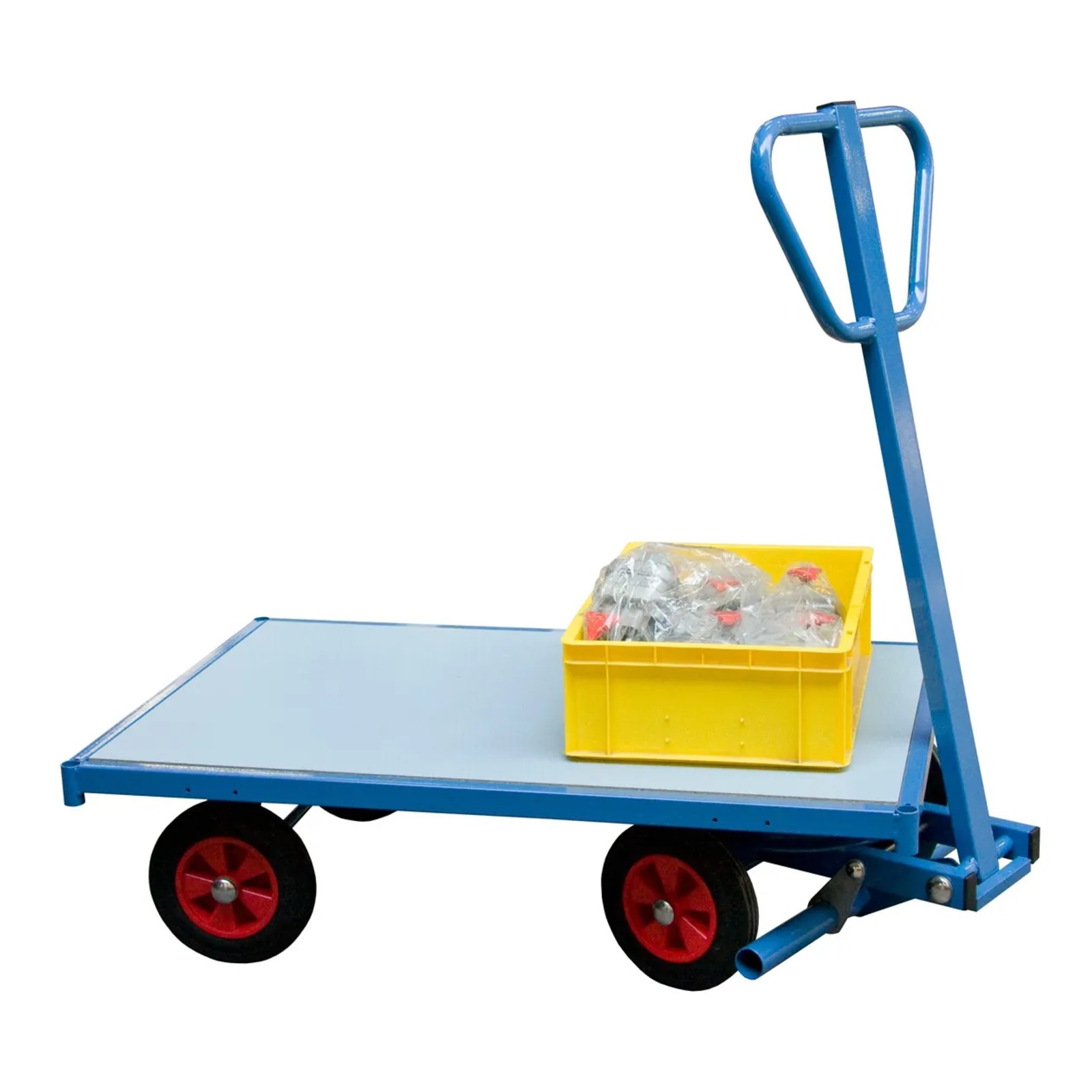 Chariot 500 kg 1200 x 800 mm pivotant plateau nu FIMM - 800007107