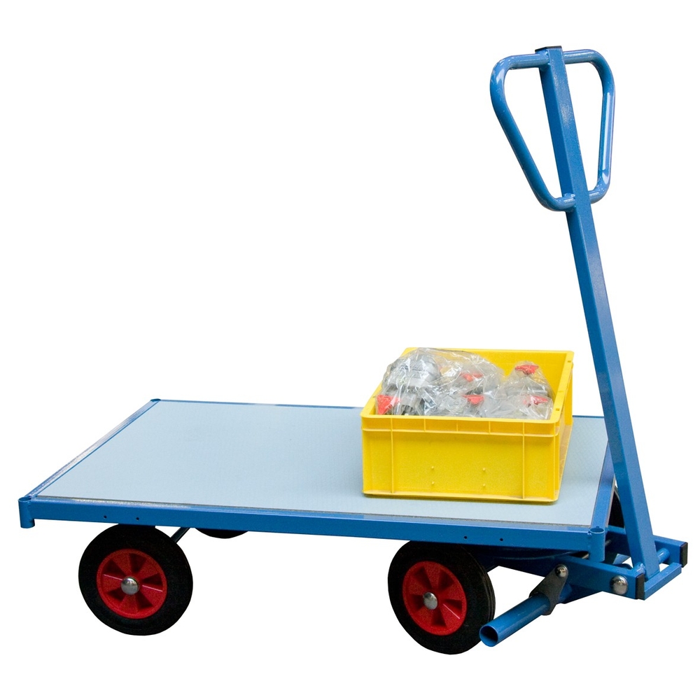 Chariot 500 kg 1200 x 800 mm pivotant plateau nu FIMM - 800007108