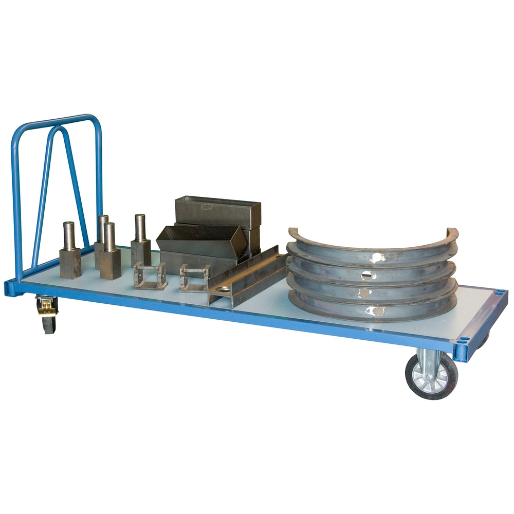 Chariot 1200 kg 2000 x 800 mm 1 dossier tube roues rectangle FIMM - 800007198