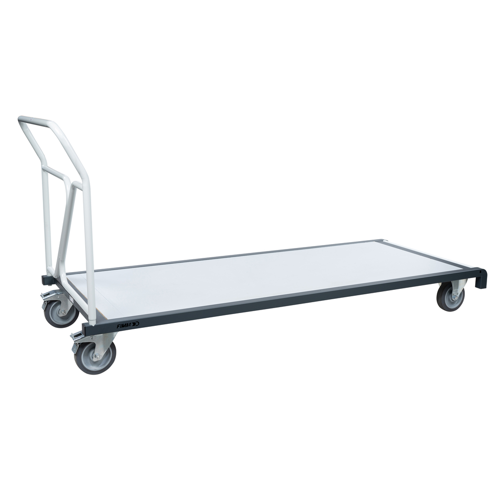 Chariot porte table empilable rectangulaire 1800 x 800 mm FIMM - 800007628