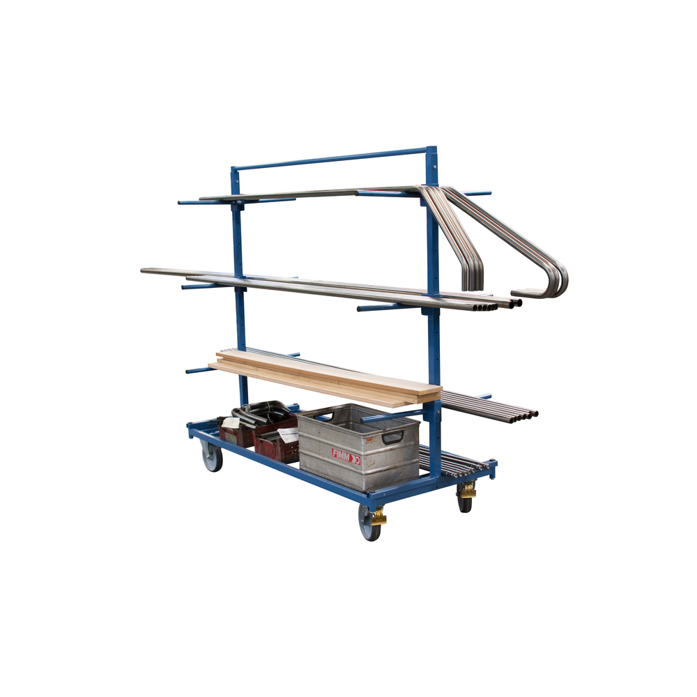 Chariot de stockage 400 kg avec 6 bras FIMM - 800007934