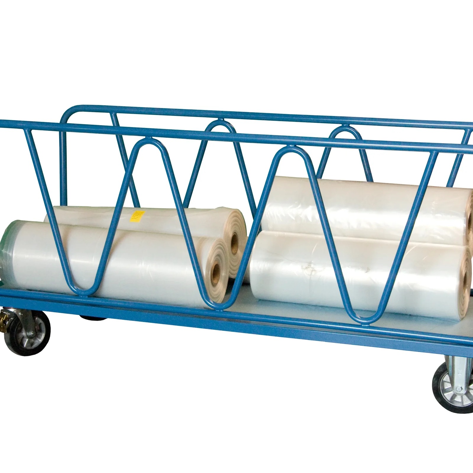 Chariot 1200 kg 2000 x 800 mm 2 ridelles roues rectangle FIMM - 800008880
