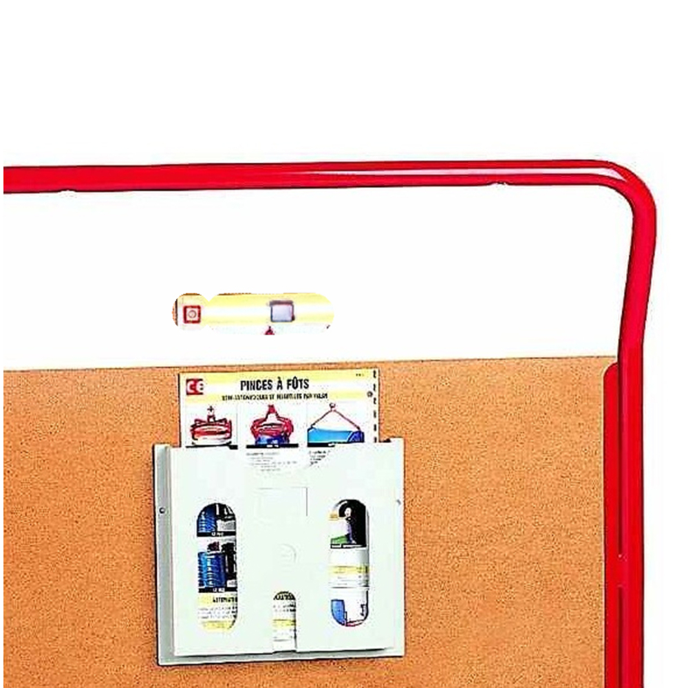 Porte document plastique format A4 autocollant - FIMM - 802000001