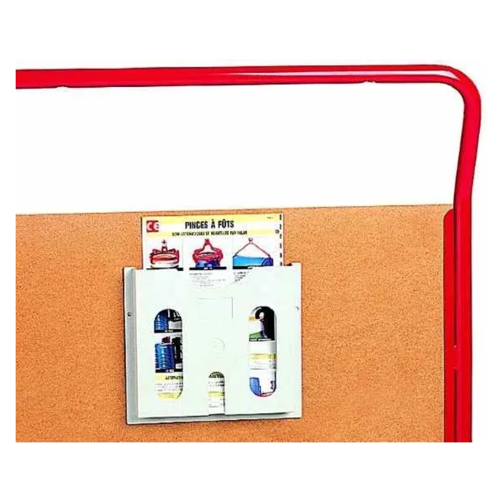 Porte document plastique format A4 autocollant - FIMM - 802000001