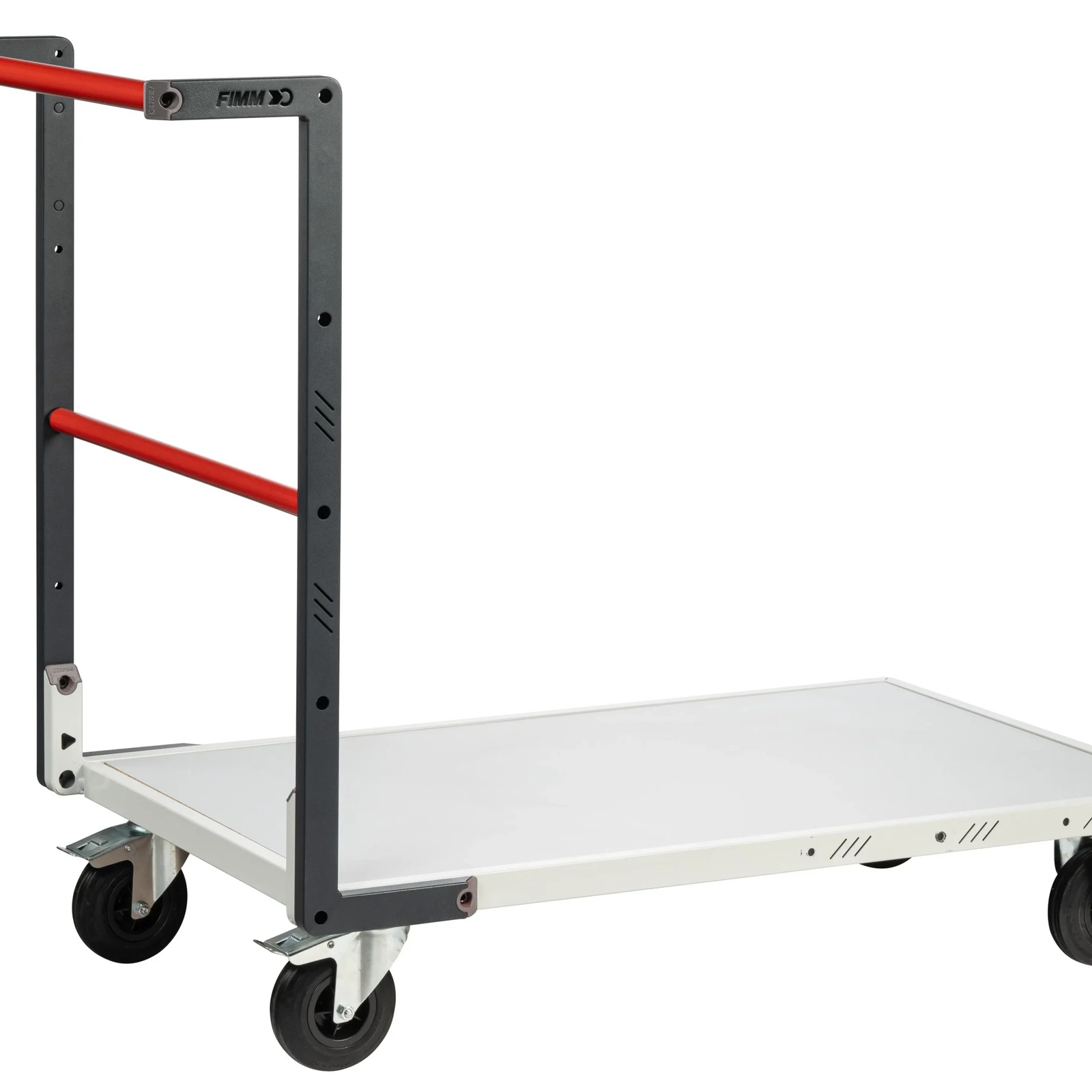 Chariot dossier fixe 1000x600 mm plateau mélaminé roues CC 250 kg - FIMM - 804722110