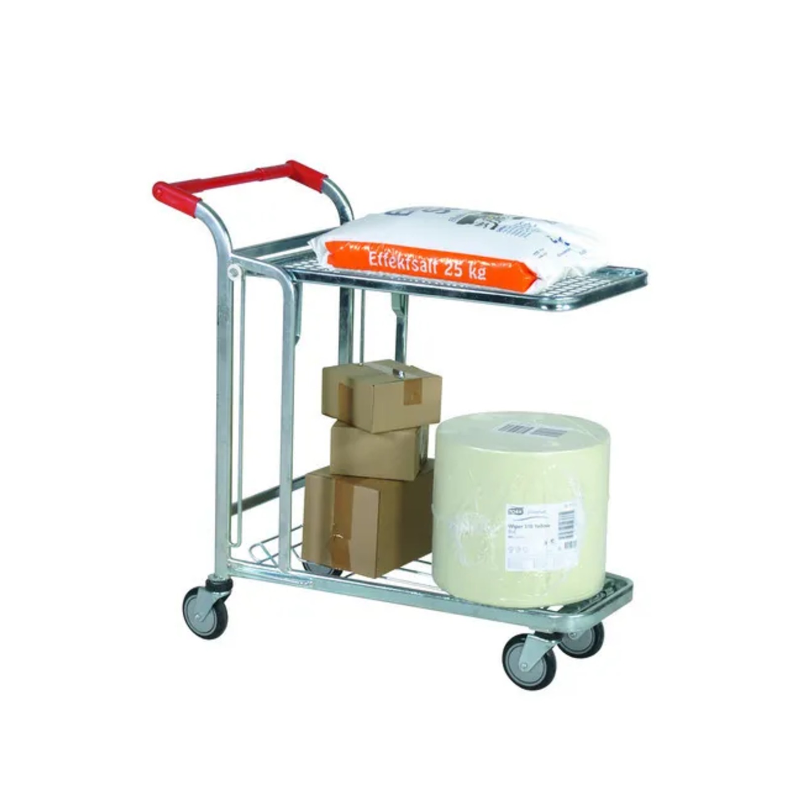 Chariot magasin 300 kg emboîtable 2 plateaux FIMM - 805000617
