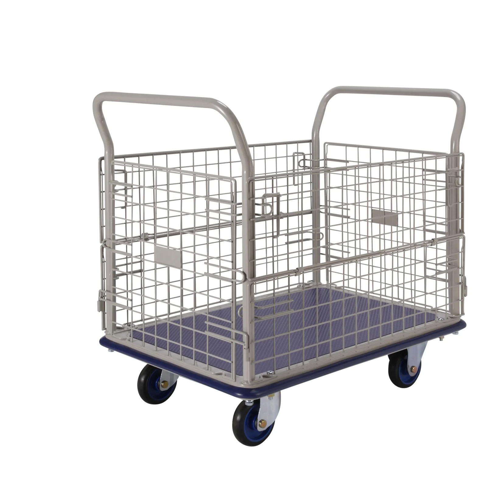 Chariot à dossiers et ridelles grillagés 400 kg FIMM - 805007285