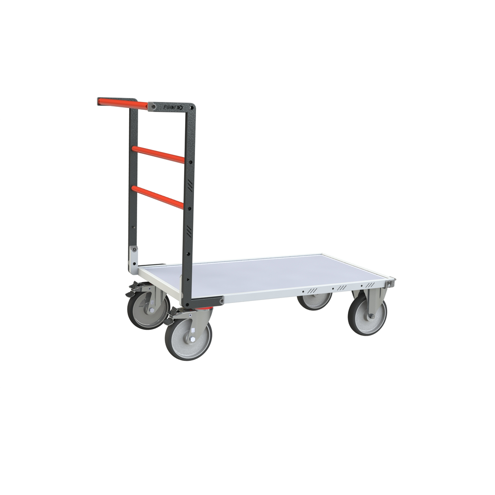 Chariot dossier fixe plateau bois mélaminé 1000x600 mm 600 kg - FIMM - 806722150