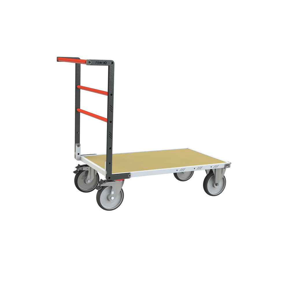 Chariot dossier fixe plateau bois médium 1000x600 mm 600 kg - FIMM - 806722250