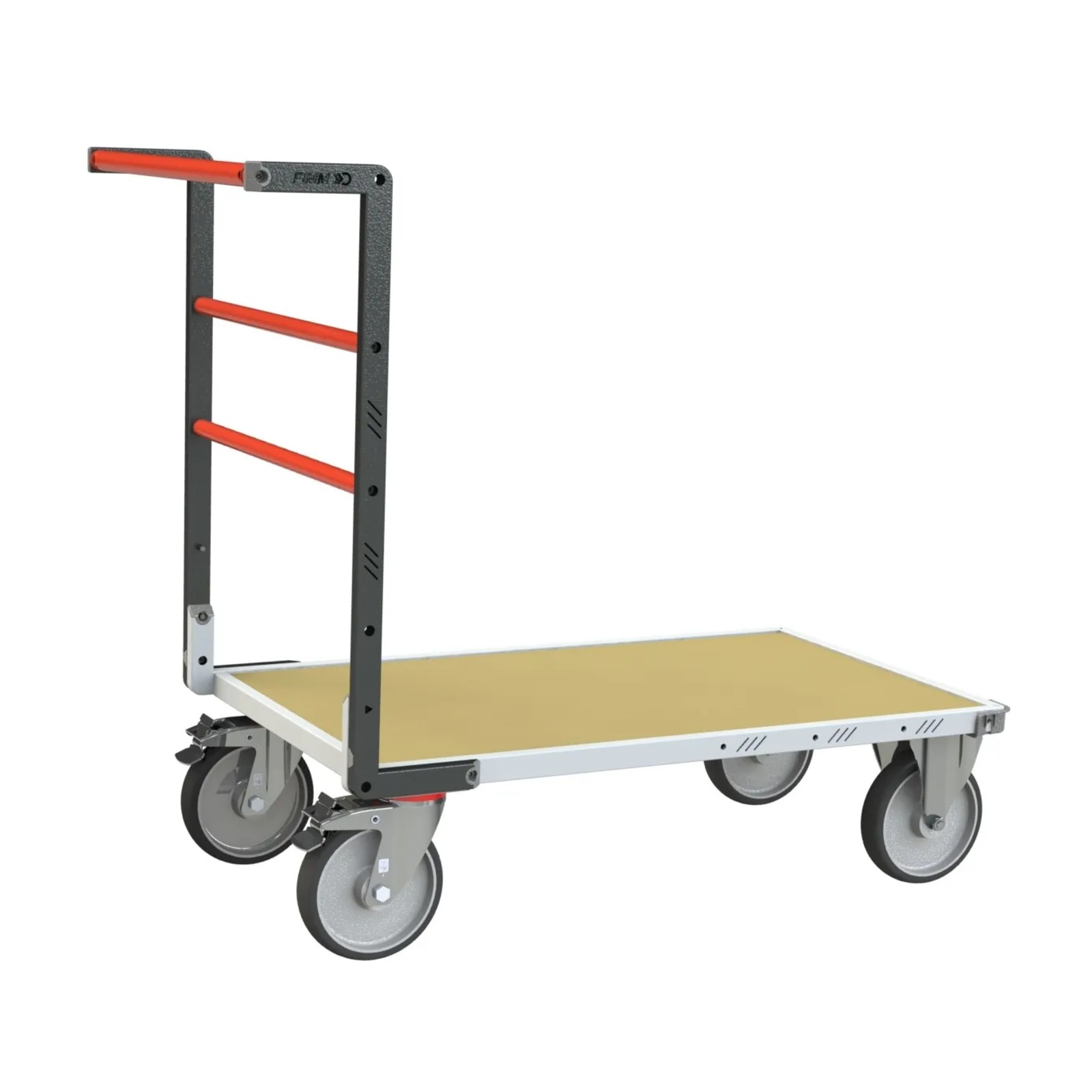 Chariot dossier fixe plateau bois médium 1000x600 mm 600 kg - FIMM - 806722250