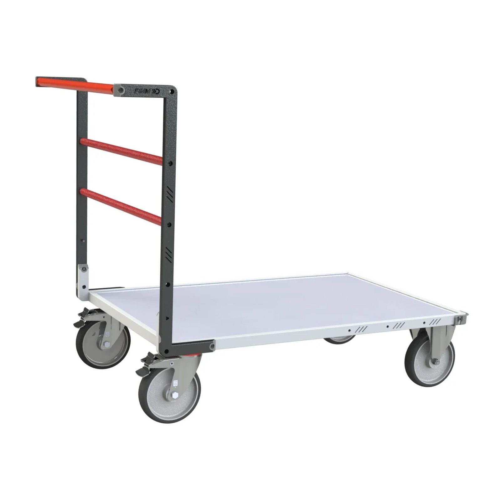Chariot dossier fixe plateau bois mélaminé 1200x800 mm 600 kg - FIMM - 806723150