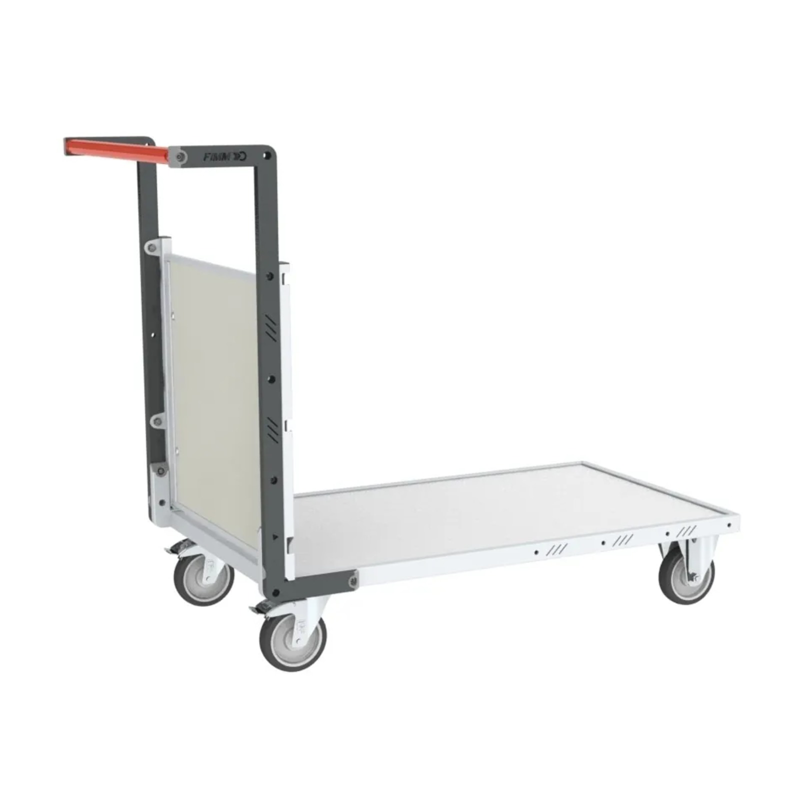 Chariot modulaire - 1 dossier + plateau bois 1000x600 mm 250 kg - FIMM - 806724271