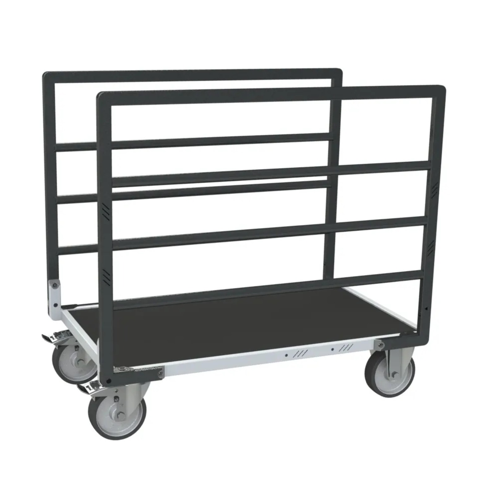 Chariot tube avec 2 ridelles et plateau 1200x800 mm 500 kg - FIMM - 806724633