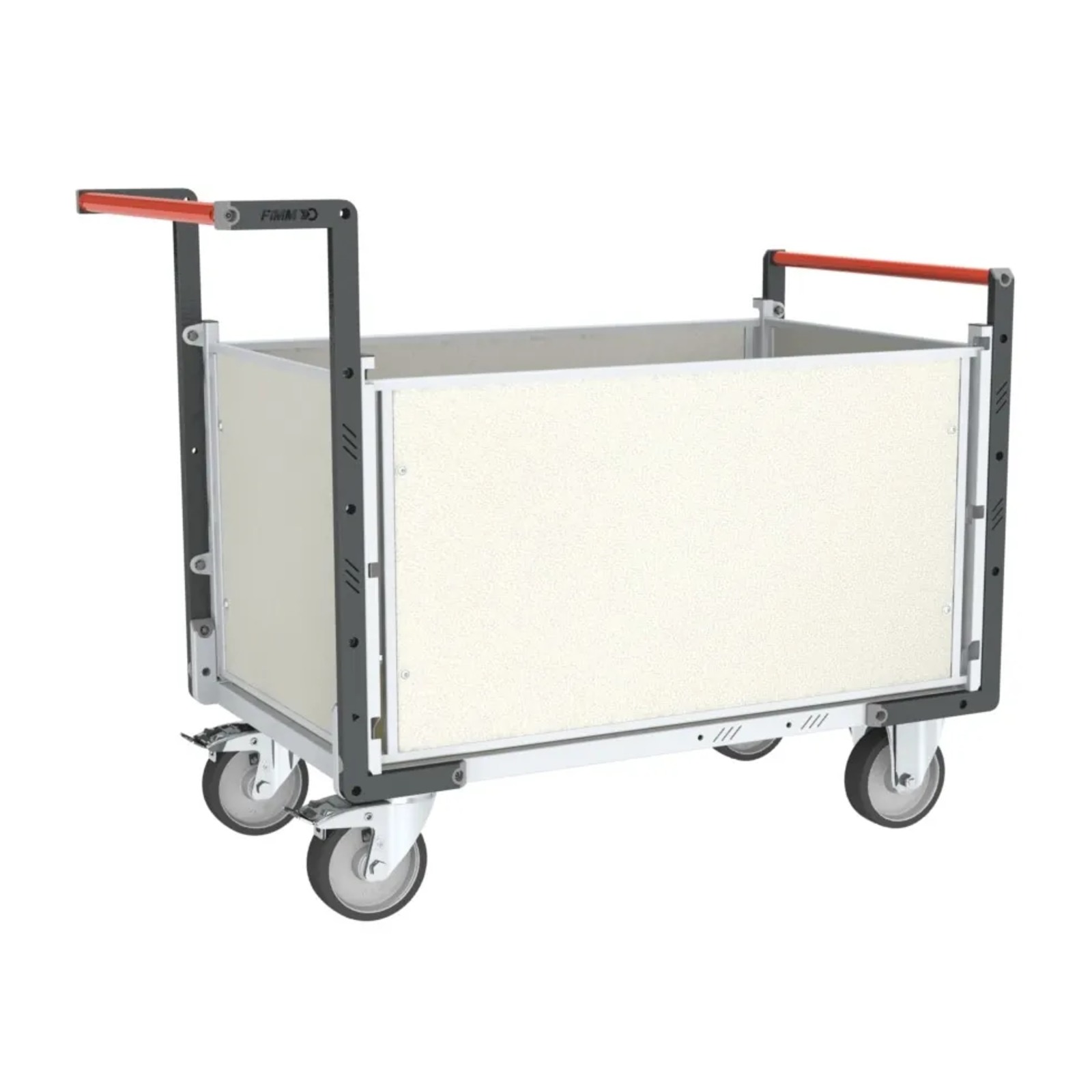 Chariot 2 dossiers + 2 ridelles et plateau 1200x800 mm 500 kg - FIMM - 806724695