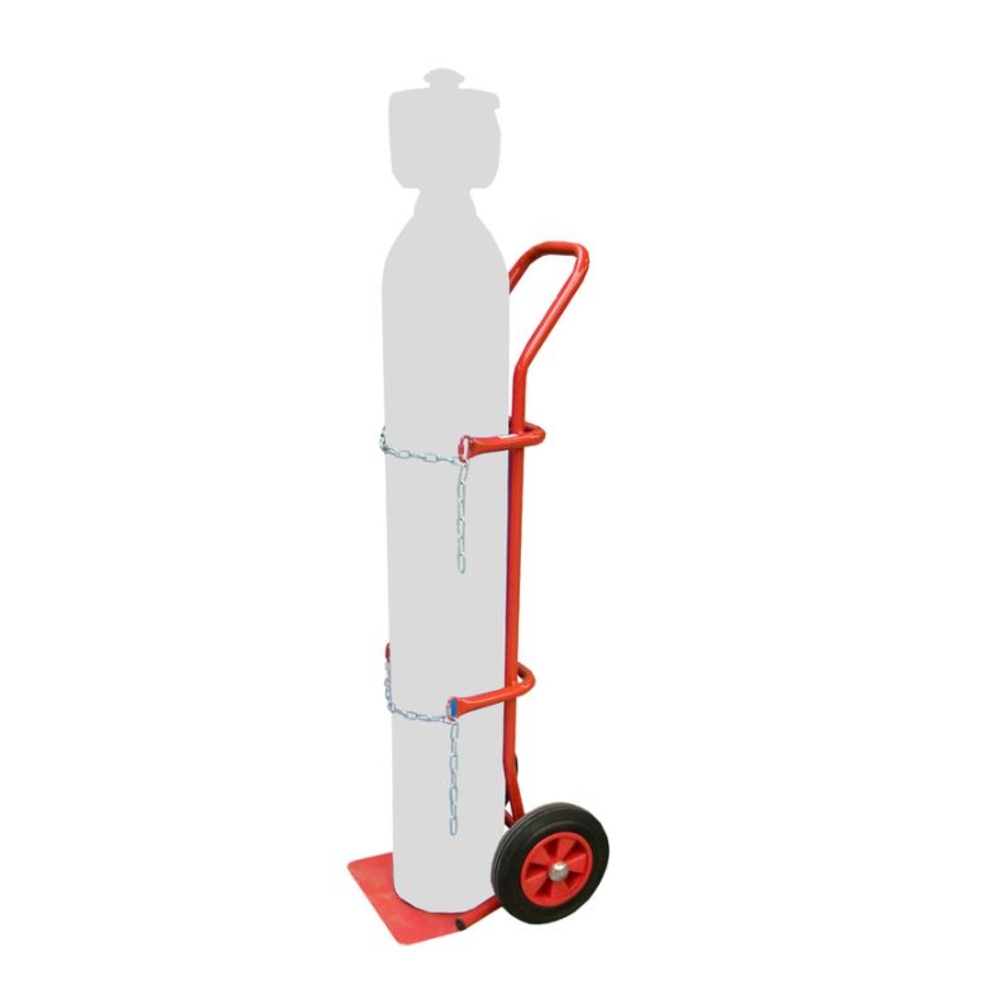 Diable 200 kg 1 bouteille roues Ø 250 mm caoutchouc FIMM - 810000148