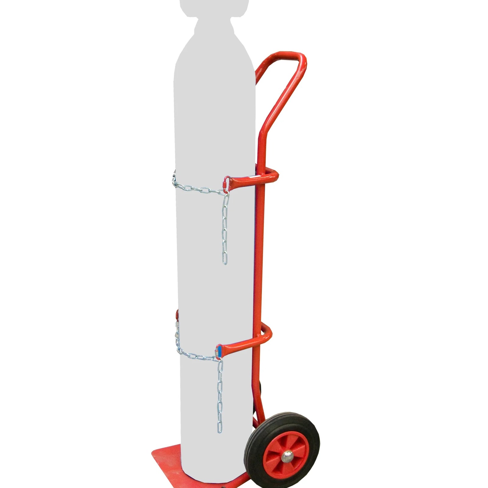Diable 200 kg 1 bouteille roues Ø 250 mm caoutchouc FIMM - 810000148