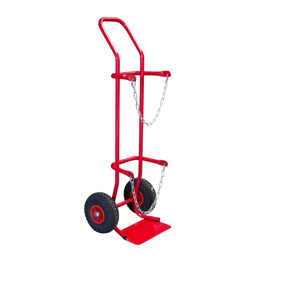 Diable 200 kg 1 bouteille roues Ø 260 mm pneumatiques FIMM - 810000149