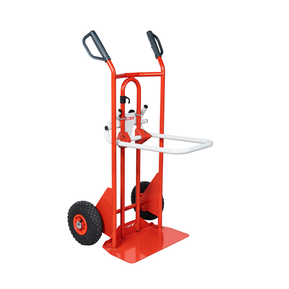 Diable porte bac bavette fixe poignée ouverte 250 kg roues PN FIMM - 810005347
