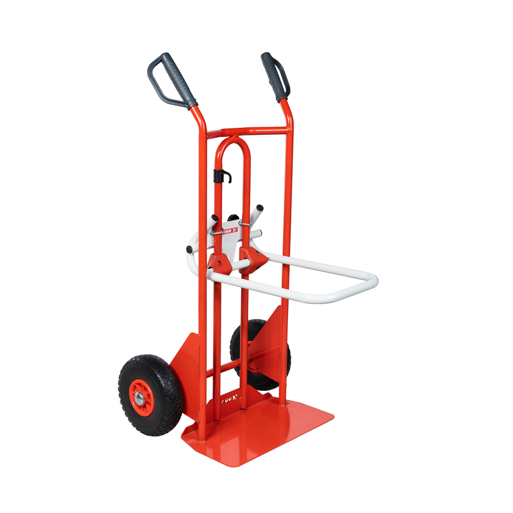 Diable porte bac bavette fixe poignée ouverte 150 kg roues inc FIMM - 810005348