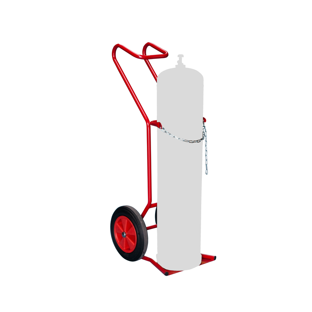 Diable 250 kg 1 bouteille roues Ø 400 mm pneumatiques FIMM - 810007885