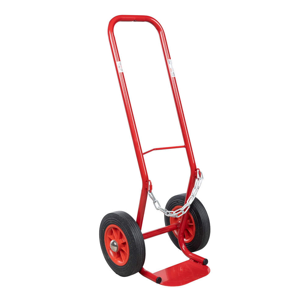 Diable 100 kg 1 bouteille roues Ø 250 mm caoutchouc FIMM - 810007915