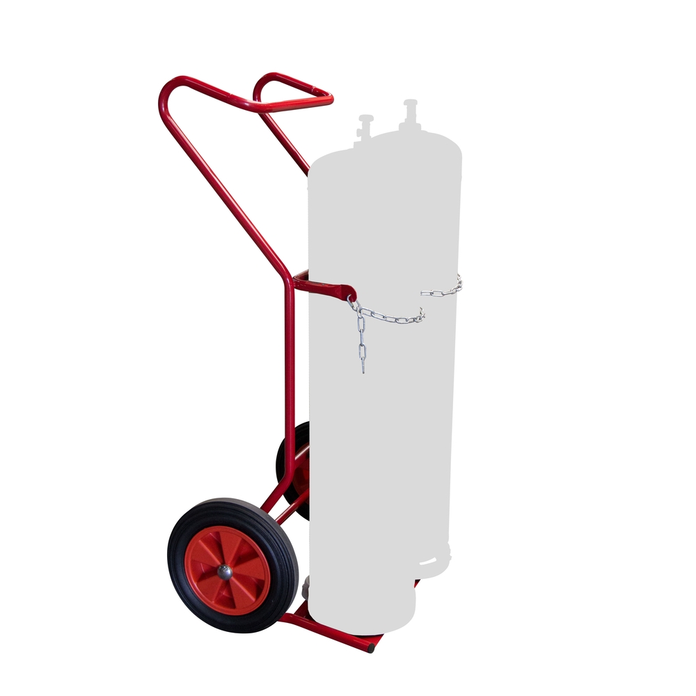 Diable 250 kg 2 bouteilles roues Ø 400 mm pneumatiques FIMM - 810007928