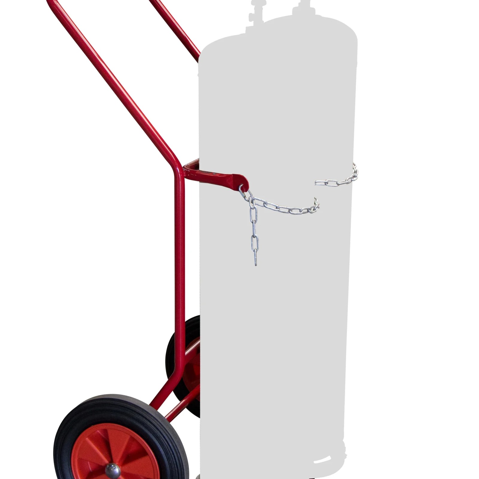 Diable 250 kg 2 bouteilles roues Ø 400 mm caoutchouc FIMM - 810007956