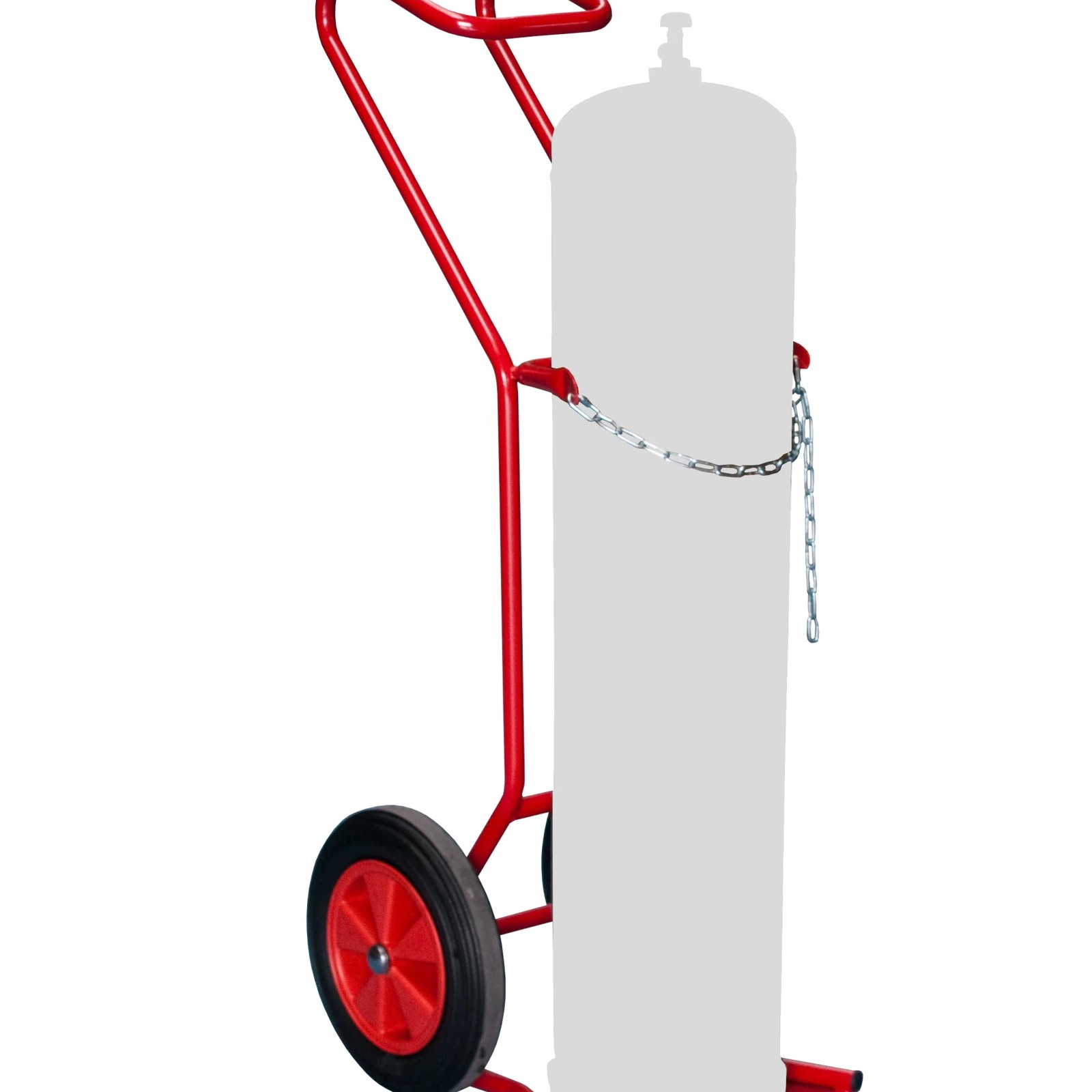 Diable 250 kg 1 bouteille roues Ø 400 mm caoutchouc FIMM - 810007957