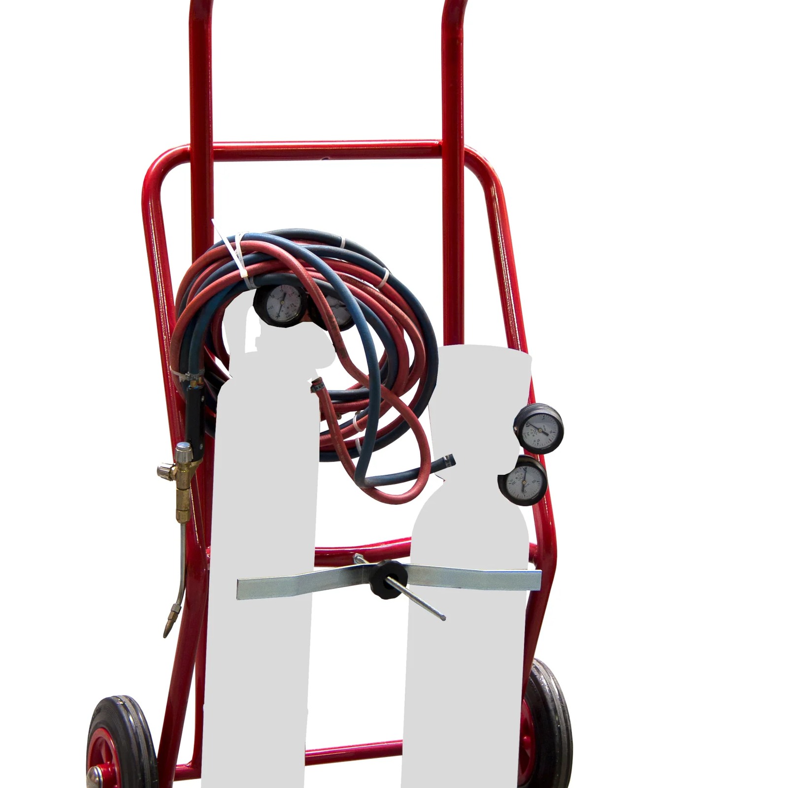 Diable 100 kg 2 bouteilles élingable roues caoutchouc FIMM - 810008371