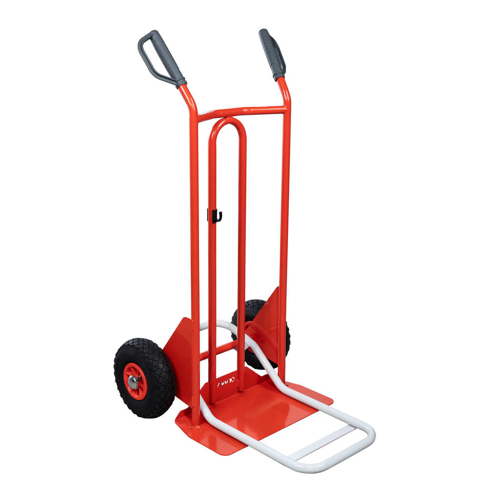 Diable 250 kg bavette mixte roues Ø 260 mm pneumatiques FIMM - 810202021