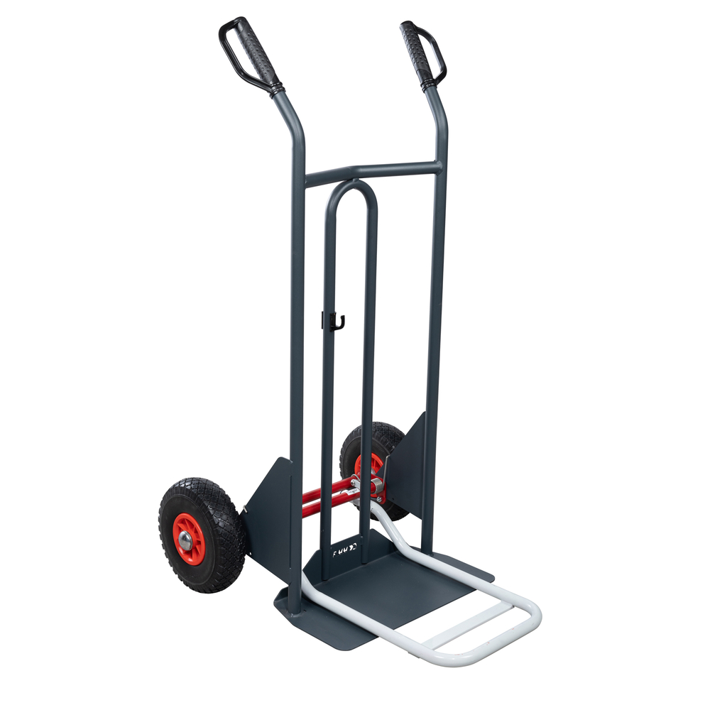 Diable à poignées à garde bavette repliable roues increvables - DBA 350 kg - 810302122