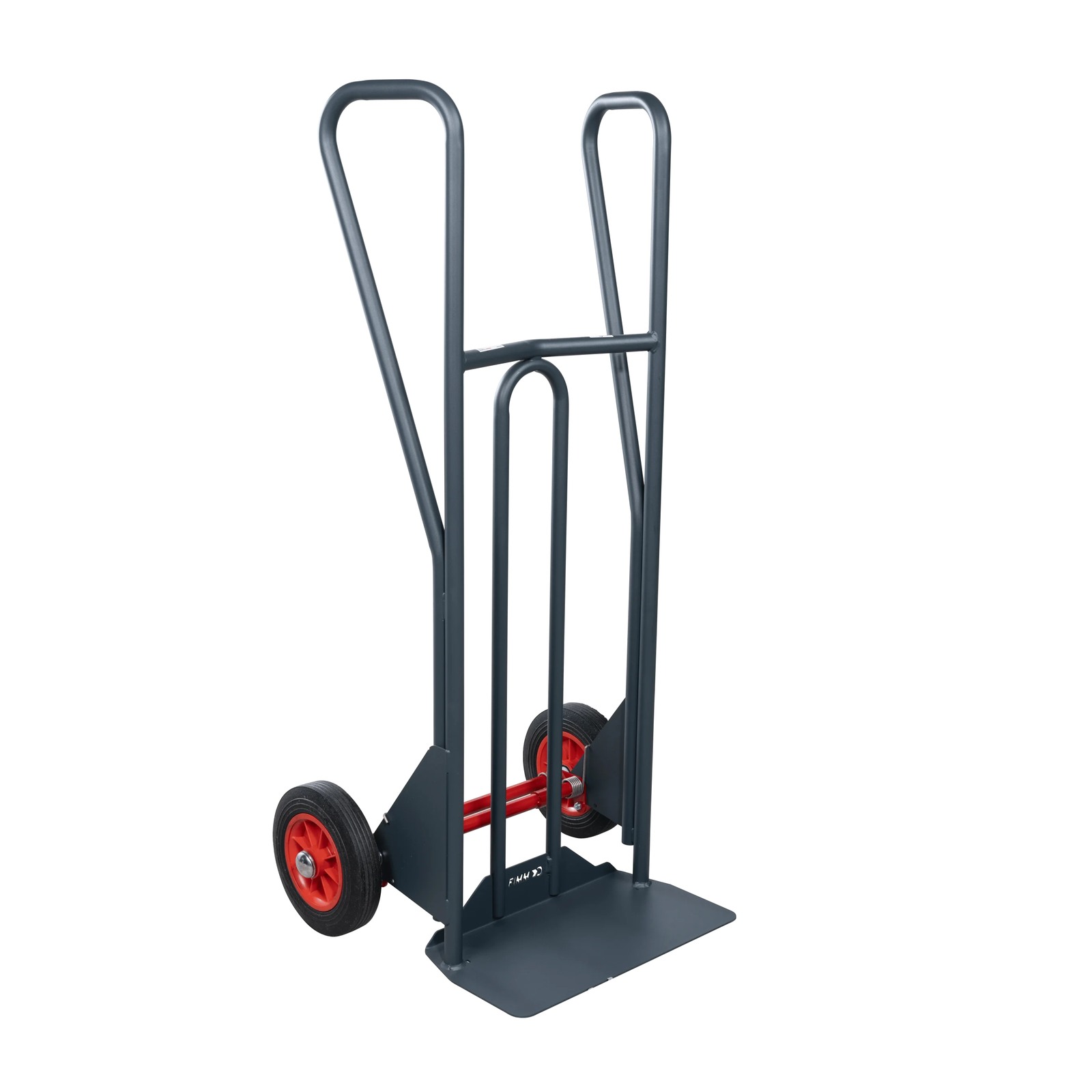Diables DBA poignées fermées bavette fixe 350 kg - Roues caoutchouc FIMM - 810310120