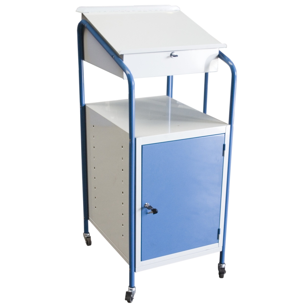 Pupitre atelier bloc 1 porte sur roulettes FIMM - 820005970