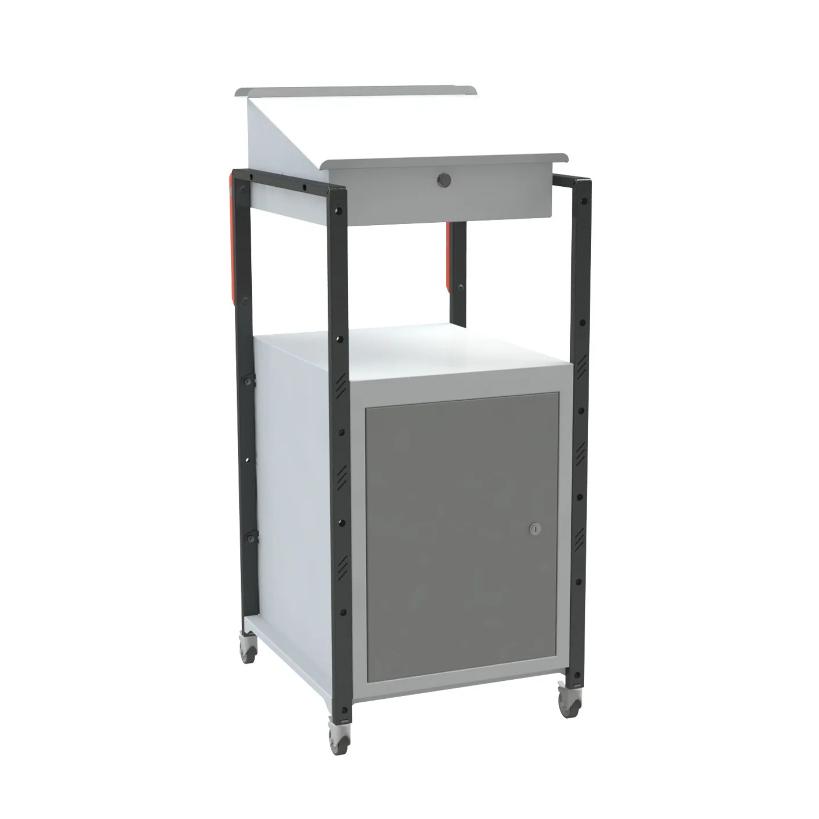 Pupitre atelier bloc 1 porte sur roulettes FIMM - 820005970