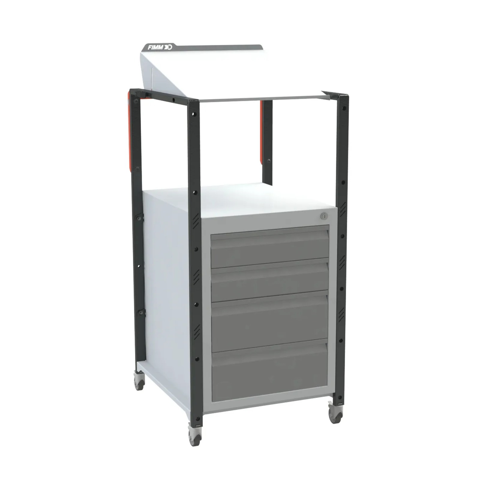 Pupitre d'atelier 1 bloc tiroirs roulettes FIMM - 820005973