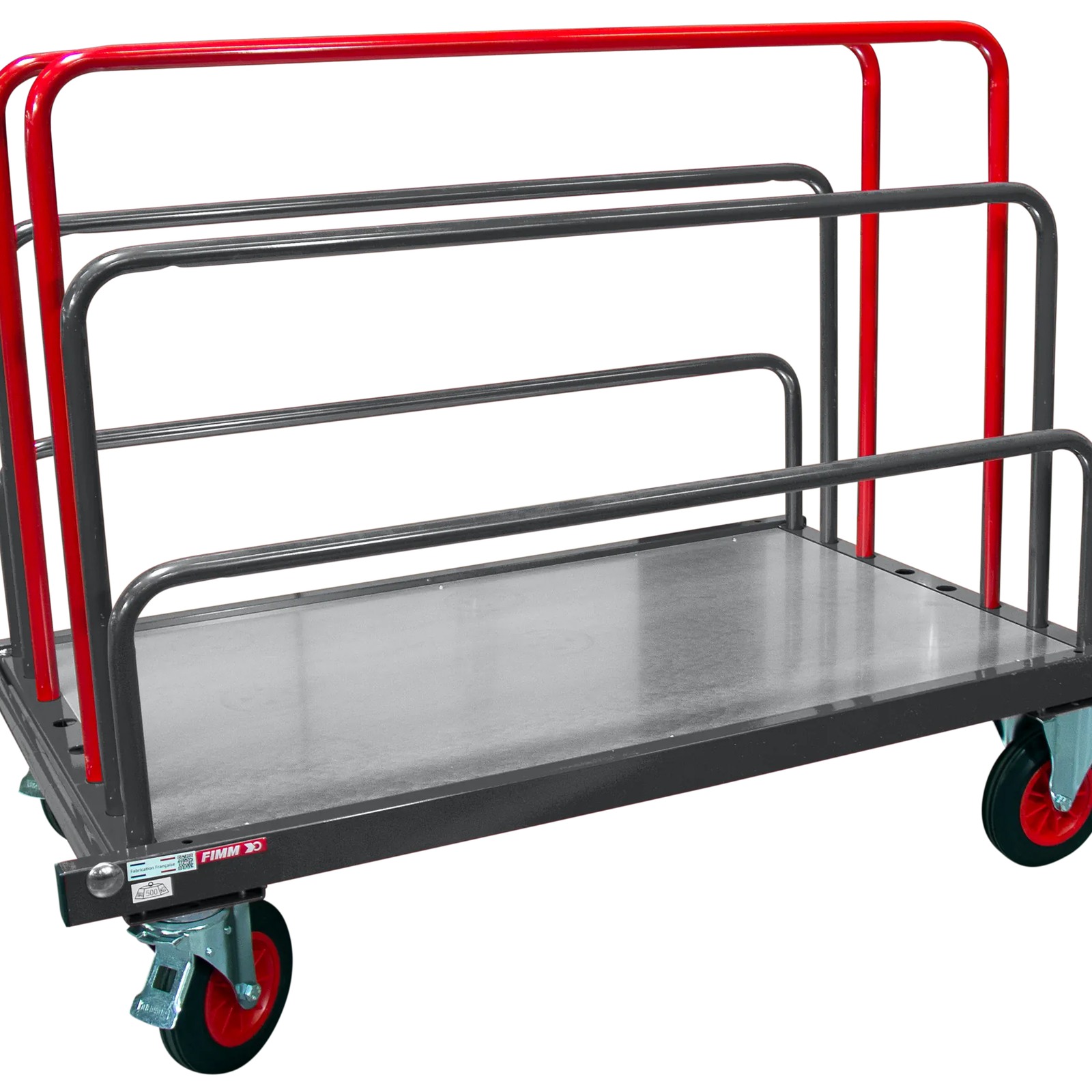 Ridelle hauteur 800 mm pour racks à panneaux l1380 FIMM - 821000183