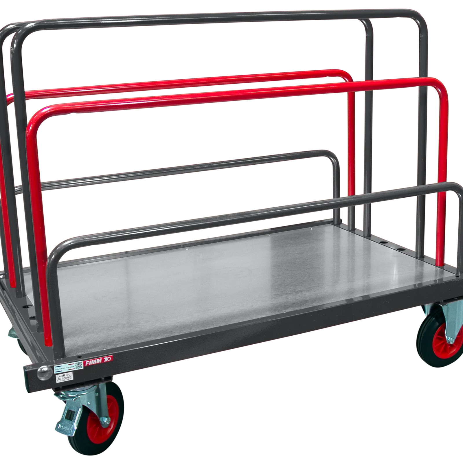 Ridelle hauteur 600 mm pour racks à panneaux l1380 FIMM - 822000182
